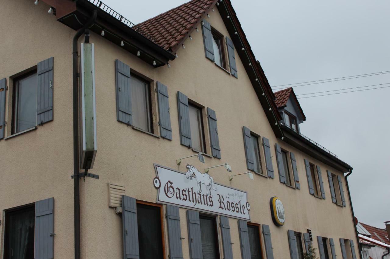 Gasthof Roessle Ochsenwang Bissingen an der Teck Eksteriør billede