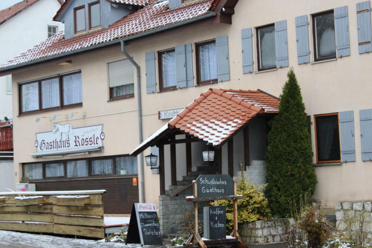 Gasthof Roessle Ochsenwang Bissingen an der Teck Eksteriør billede